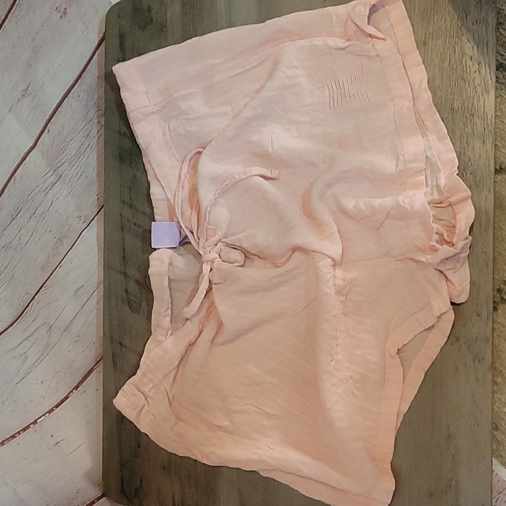 Savage X Fenty sleep shorts pink XL drawstring by Rihanna FentyX Savage